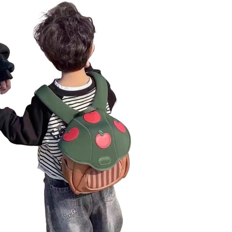 designer Niche Design Cute Outdoor Travel Backpack TikTok Super Popular New Mushroom Backpack for Men, Women, and Children Small School Bag