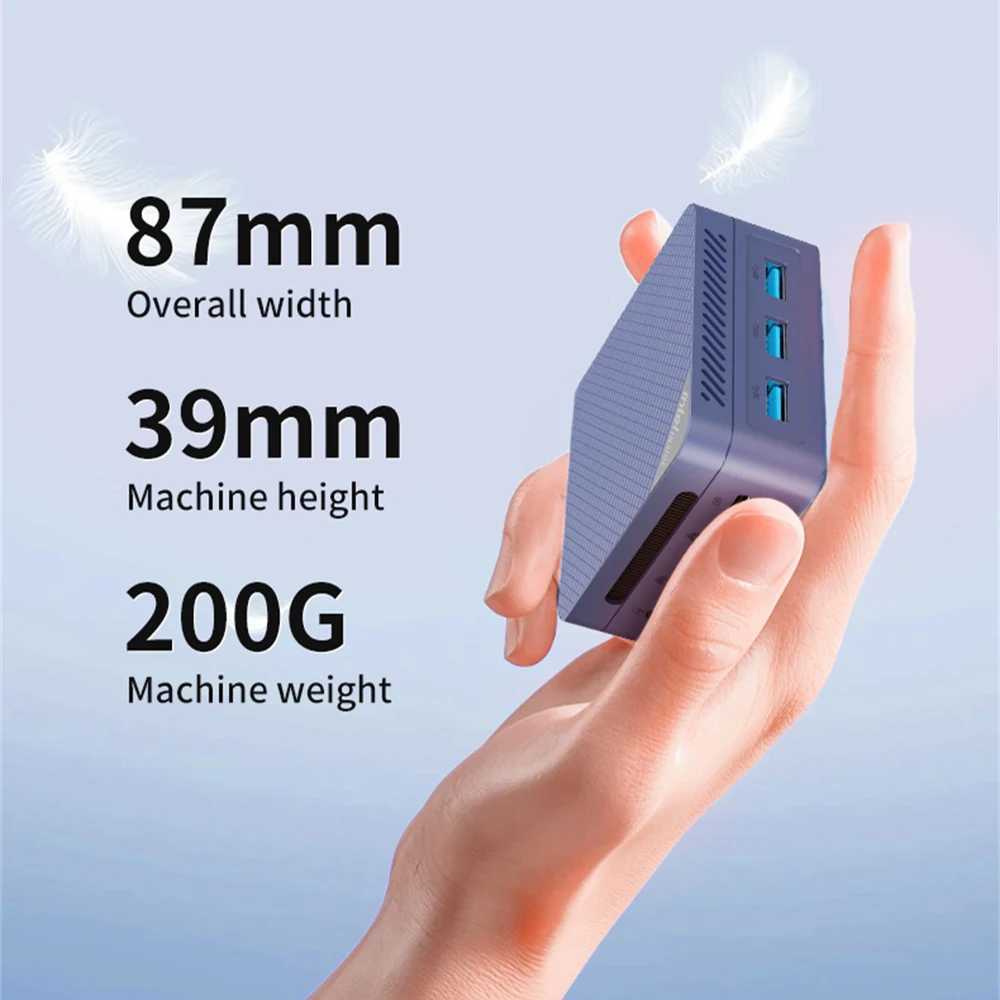 MLLSE G2 Pro Mini PC Windows 11 Pro Alder Lake N150 Intel 12th DDR5 12GB RAM 512GB ROM WiFi 6 BT5.2 Mini PC Work X250602