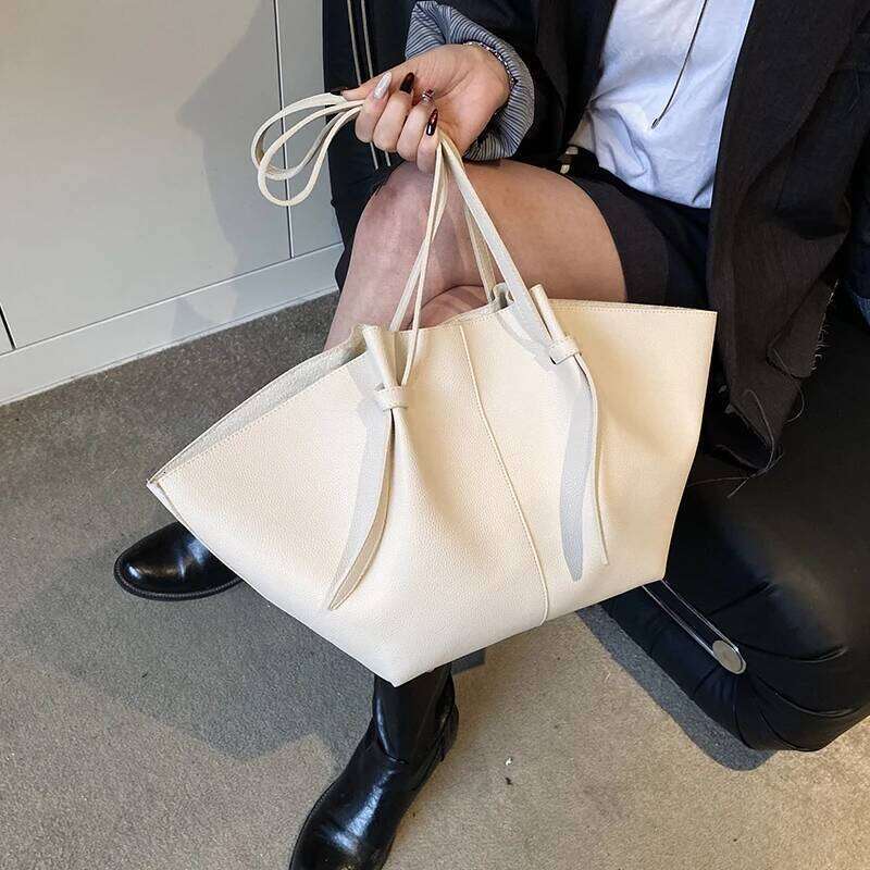 Branded Shoulder Bags For Women Soft PU Leather 2-In-1 Big Capacity Shopper Tote Set 2025 Designer Handbags