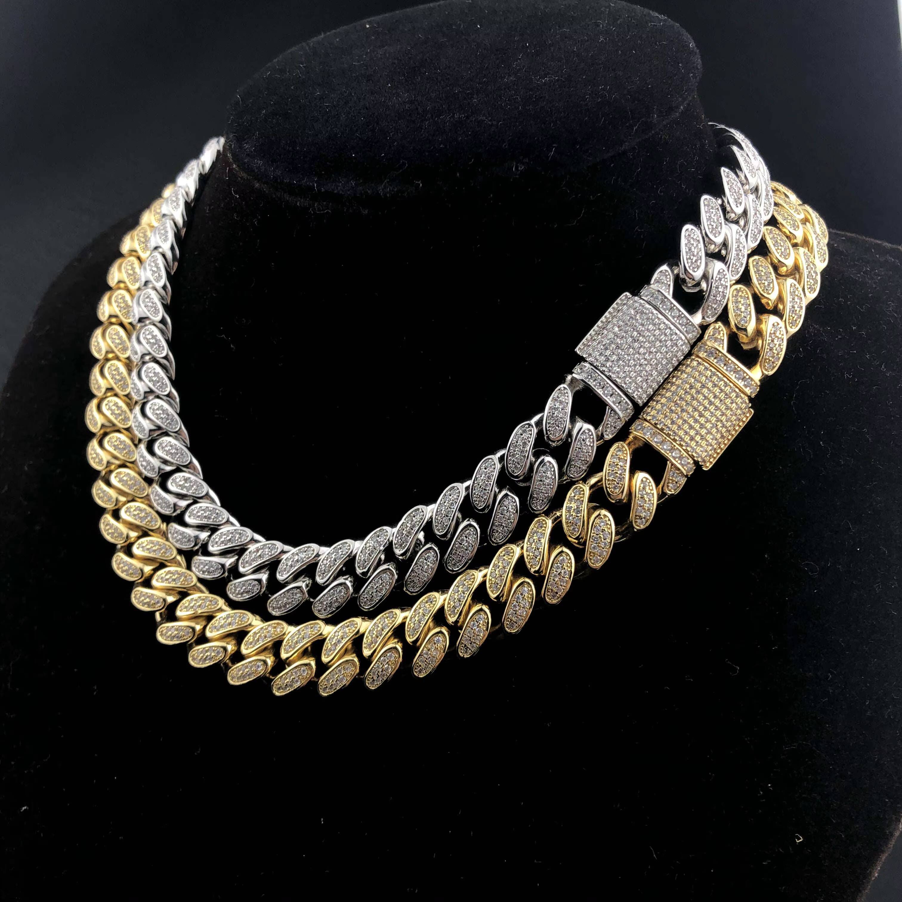 YSS Jewelry 12mm Miami Cuban Men's Chain