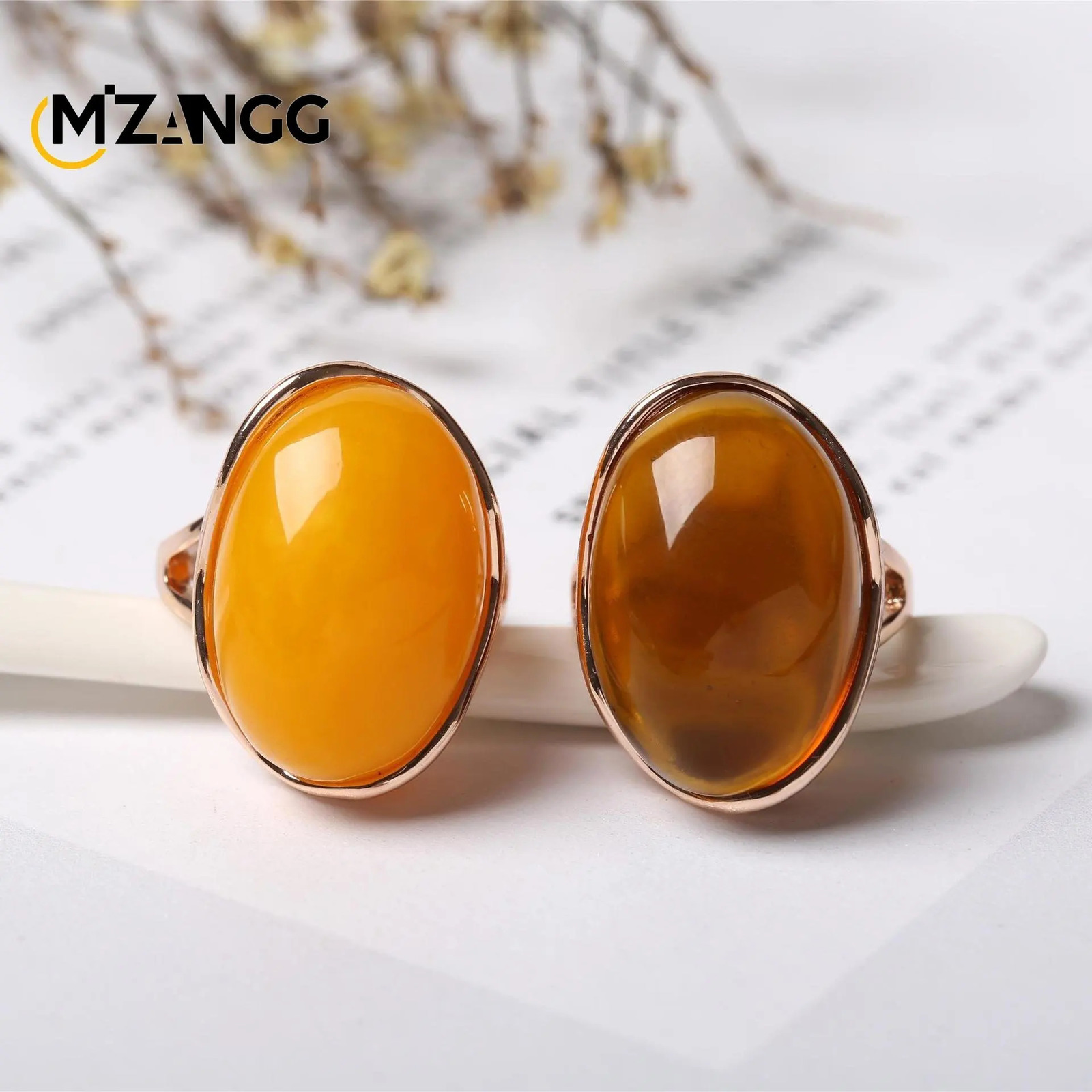 Natural Amber Silver Ring Adjustable Mens Women Blood Amber Rings Charm Advanced Fashion Jewelry Gifts Ladies Beeswax Mens Ring 250526