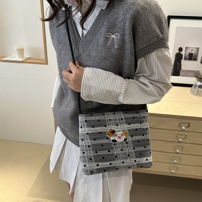 Women s Fashion Canvas Large Bag Summer fashion New fashion Large Capacity Bucket Bag Commuter Shoulder Bag Designer Women s Crossbody Bag