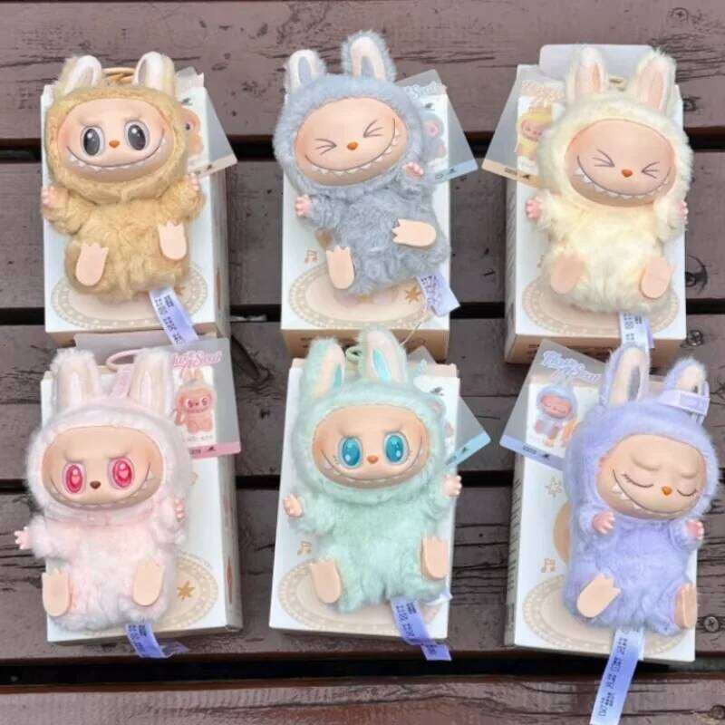 2025 In Stock Hot Anime Figure Labubu Have A Seat Series PVC Pendant Doll Model Monster Replica Keychain Kid Toys Birthday Gifts designer bag