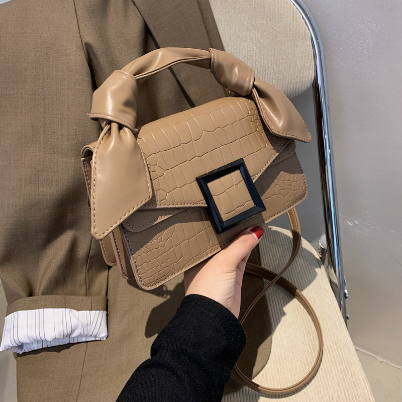 designer Women's Bag 2025 Summer New Korean Style Handbag Shoulder Bag Fashion Crossbody Simple Stylish Small Square Bag