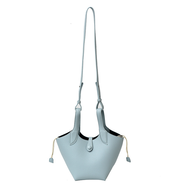 designer Niche Texture Underarm Bag Women's Bag 2025 Spring New Bucket Bag Simple Shoulder Crossbody Basket Bag