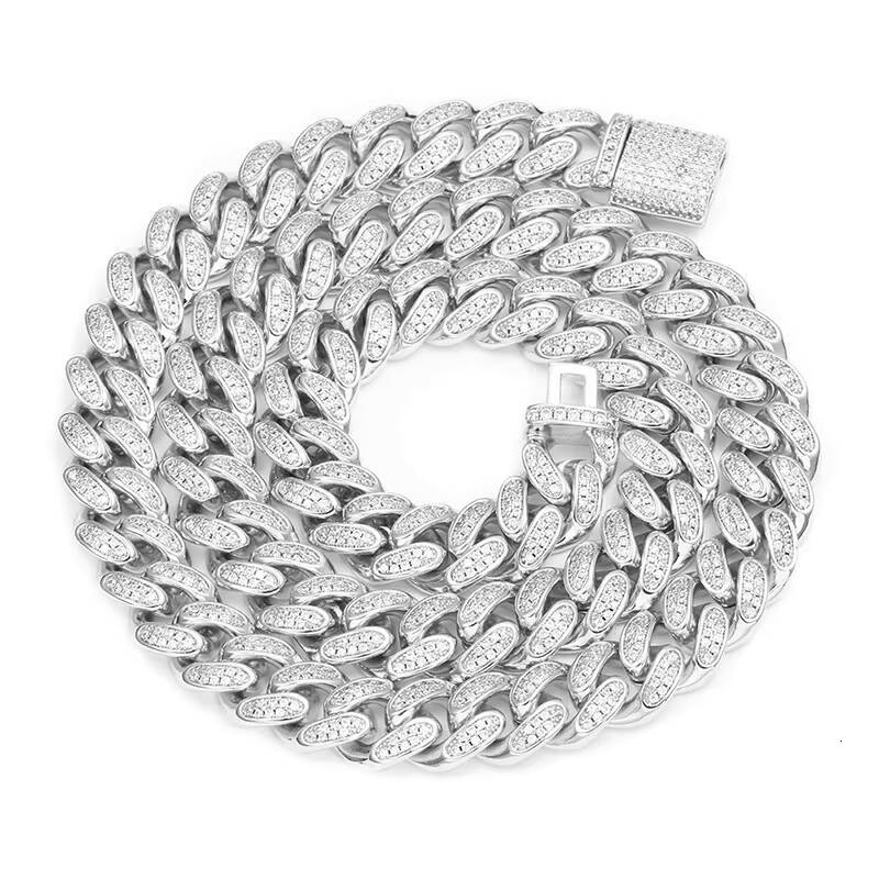 Ma Yinfang Jewelry Pure Sier Hip Hop Cuban Chain Silber