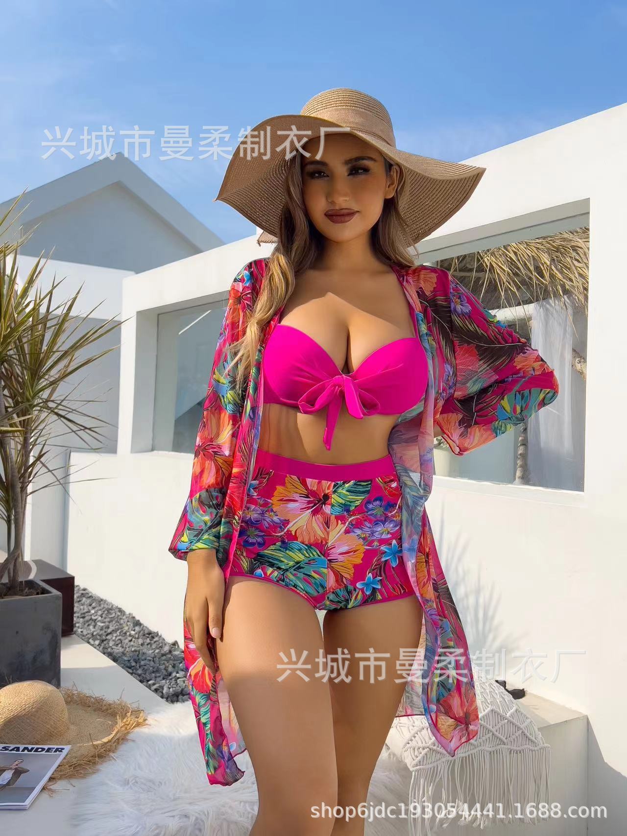 Outdoor Summer Beach Sexy Womenfree Shipping 2025 New Designer Shoes 2025 New Sexy Three Piece Cover Up Bikini Women's Swimsuit