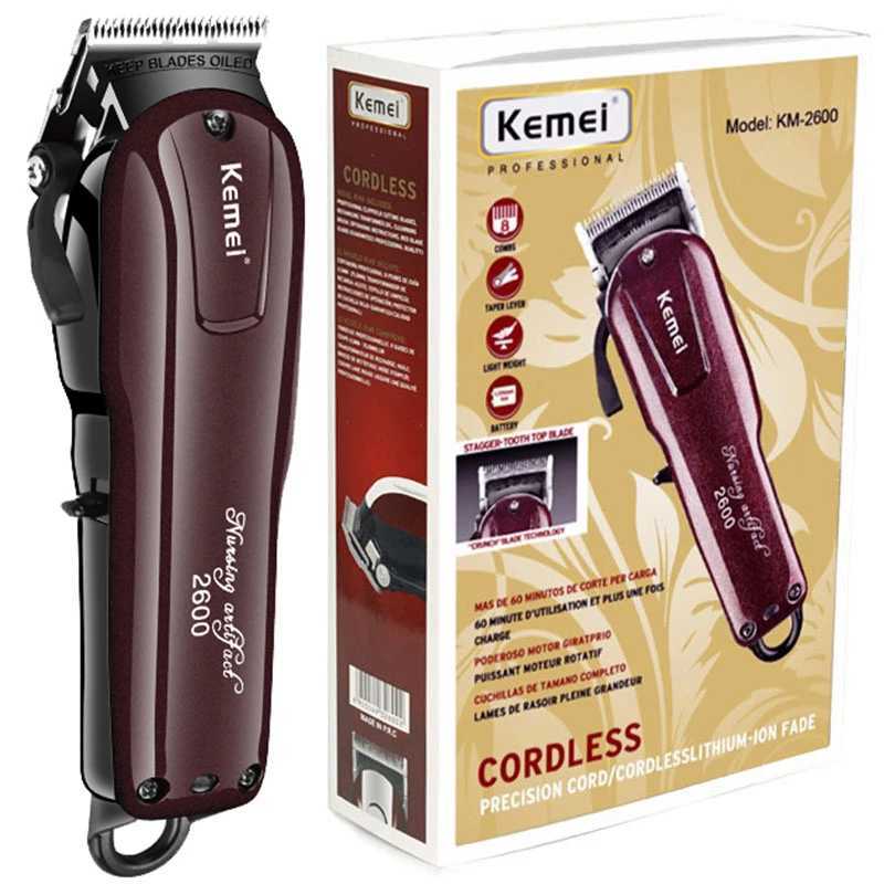 Kemei 2600 Professional Hair Trimmer for Men Adjustable Beard Hair Clipper Electric Barber Hair Cutting Machine Rechargeable S2562{category}