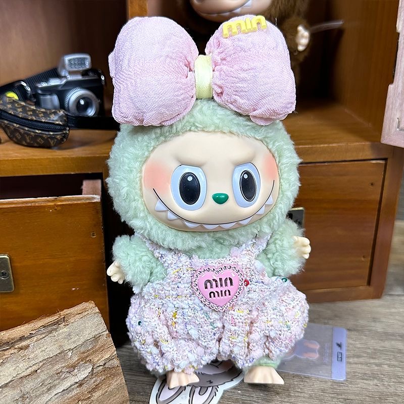 Clothing Set for 17cm 15cm Labubu, Doll Accessories Without Doll, Cute Doll Clothes, Perfect DIY Present