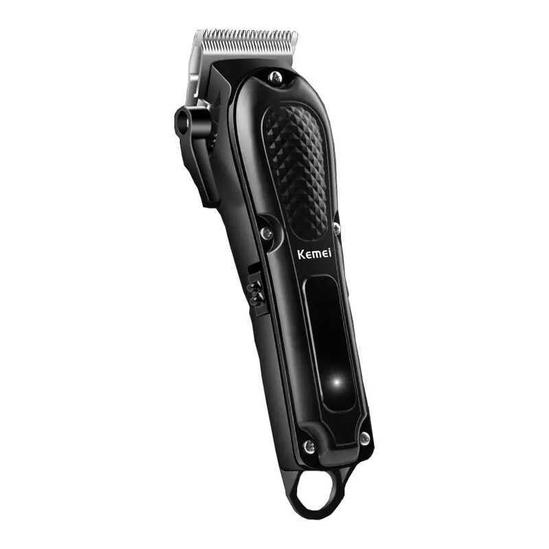 Kemei rechargeable hair clipper cordless beard hair trimmer for men powerful electric hair cutter machine adjustable haircut S2562