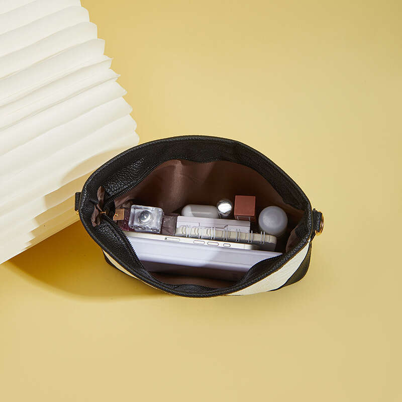 Wave Pattern Bucket Ladies Small Style Large Capacity Women's Shoulder Bag 2025 Elegant Versatile New Trendy Fashion Ins