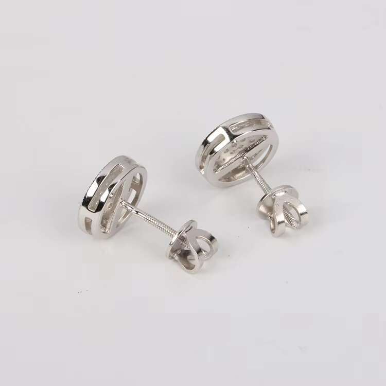 Hip Hop Jewelry S925 Sterling Silver Earring Moissanite Diamond VVS1 Earrings Moissanite Earring