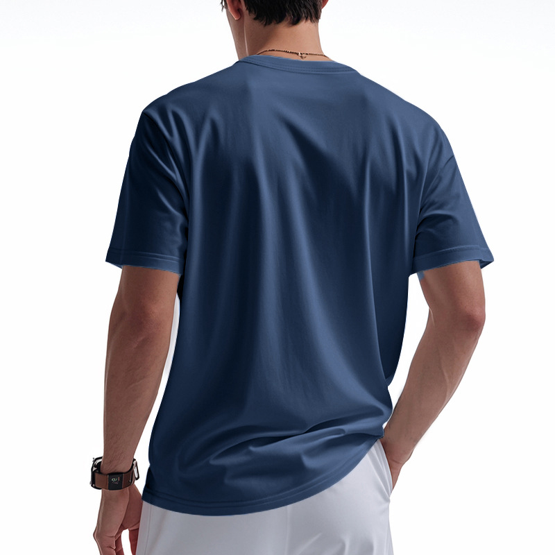 designer t shirt mens summer loose fit henley shirt pocket short sleeve t shirt deep v neck