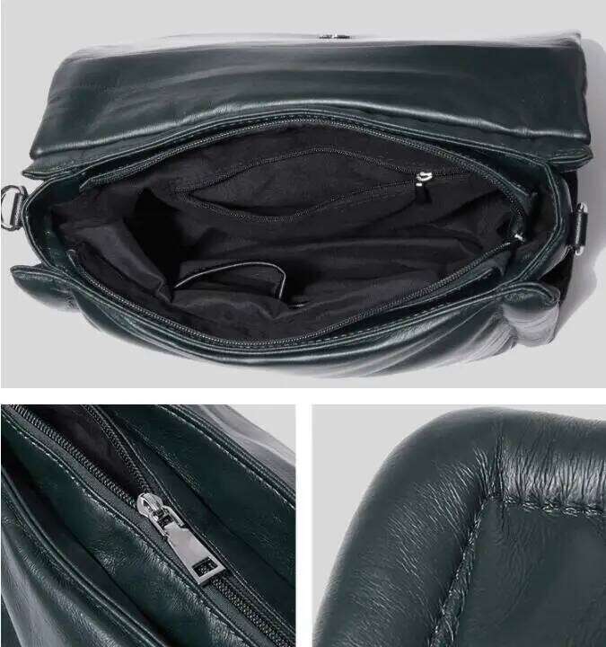 Designer Brands Padded Women Handbags Down Cotton Shoulder Crossbody Bags Pu Leather Messenger Bag 2023 Winter Square Sac