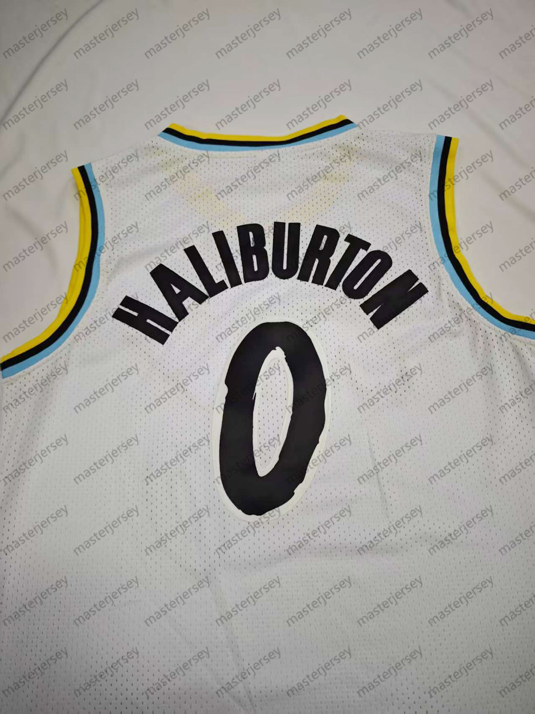0 Haliburton 2025 Basketball Jerseys Johnson Mathurin Bradley Bryant Freeman Custom Jersey Sweatshirt - Embroidered