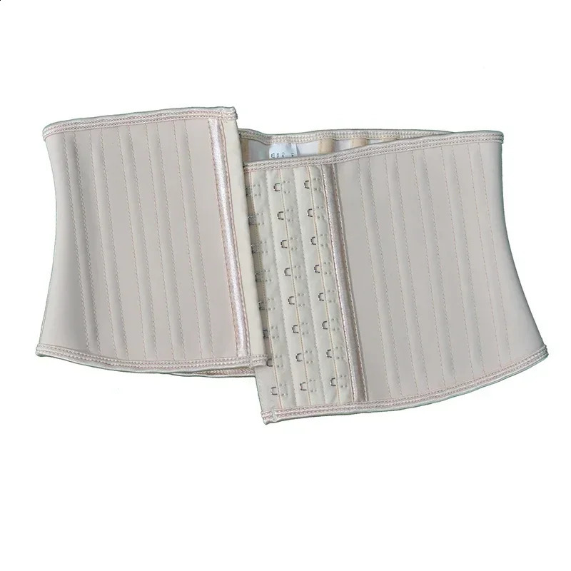 Women Underbust Latex Sport Girdle Waist Trainer Corsets Hourglass Body Shaper Long Torso Cincher Weight Loss Slimming Bustier 250528