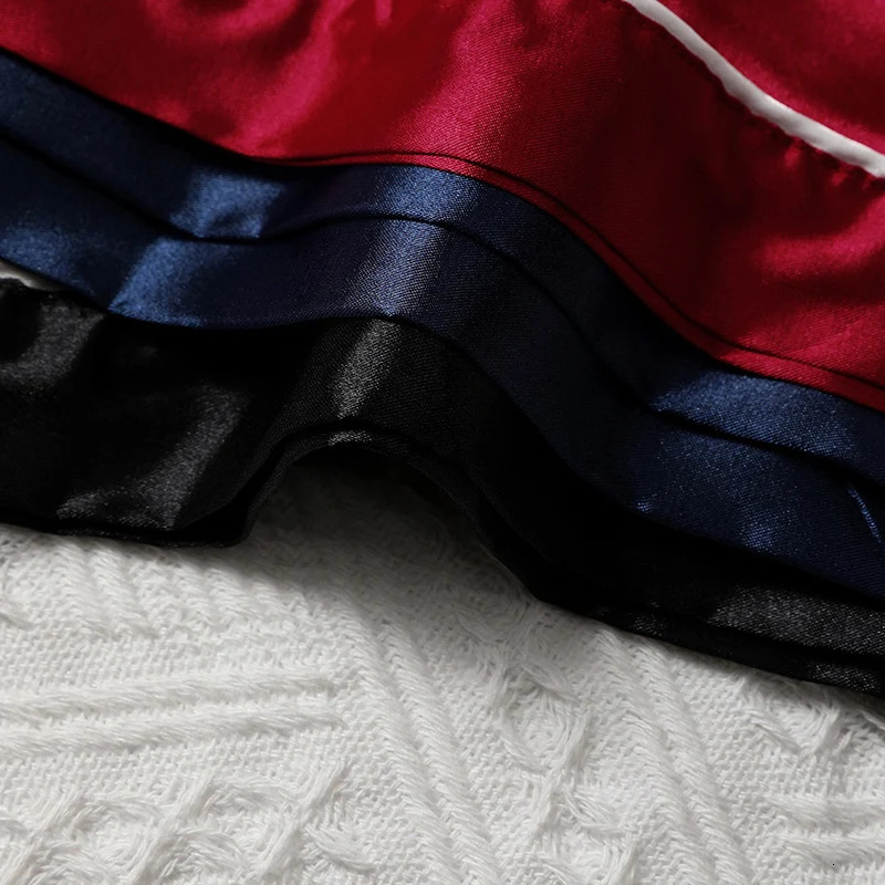 3 Pack Mens Satin Silklike Sleep Shorts Soft Comfortable Sleepwear for Men Summer Lounge Home Wear Casual 250526