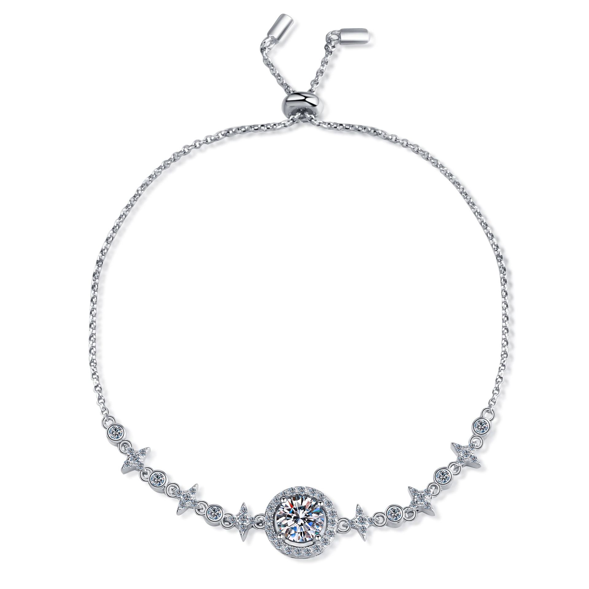 Timeless Designer Accessory An Exquisite Unisex Band Crafted from Premium Materials Highlighted by Exceptional Clarity Moissanites