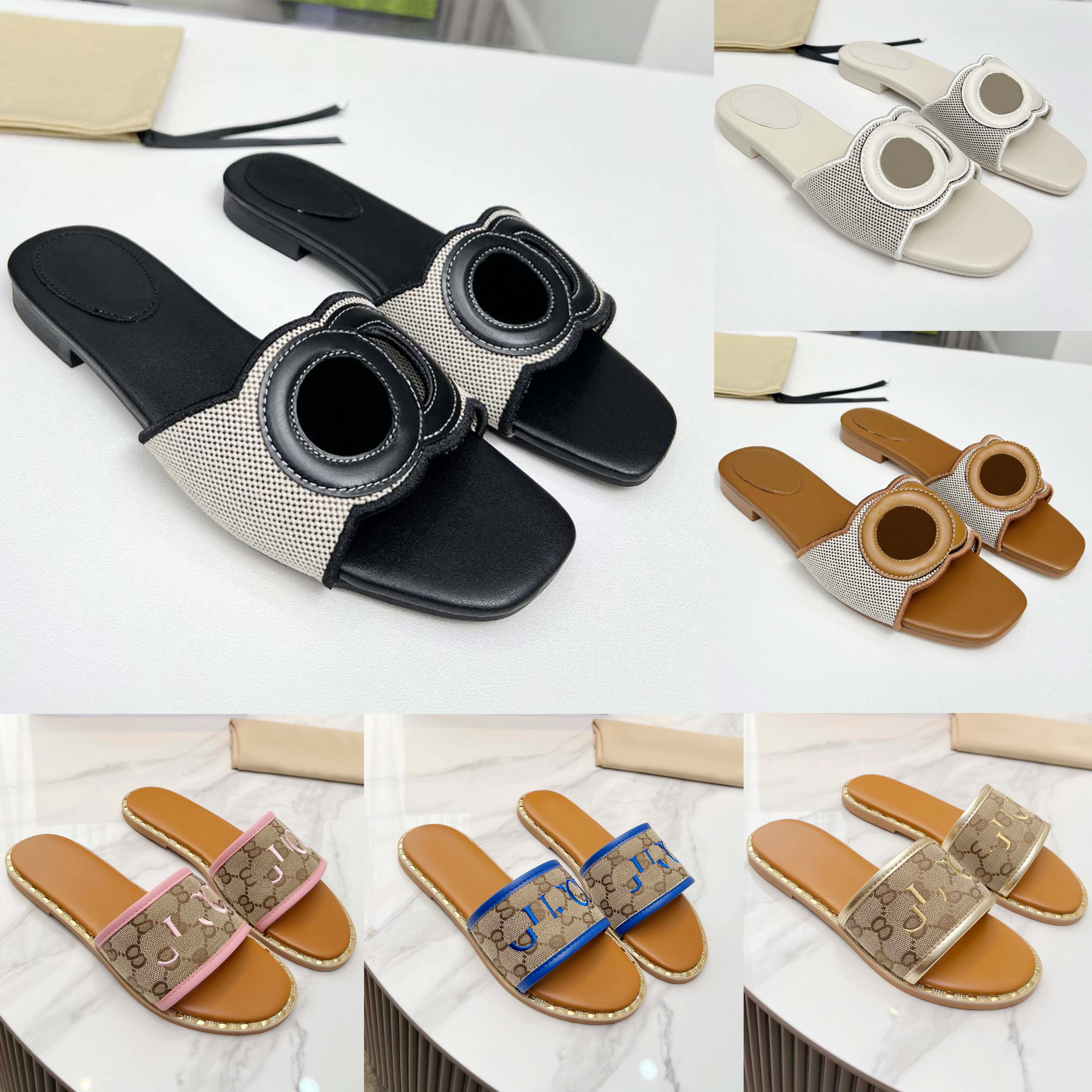Chic Designer Summer Slide Footwear for Ladies: Stylish Hollow Soles and Trendy Colors Available