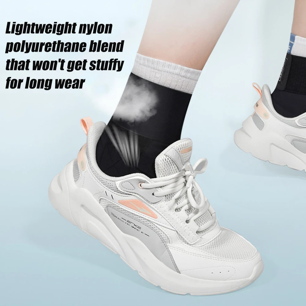 1 PCS Ankle Support Brace Women MenAnkle Compression Sleeve with Adjustable StrapBreathable Wrap for Stabilization 250530