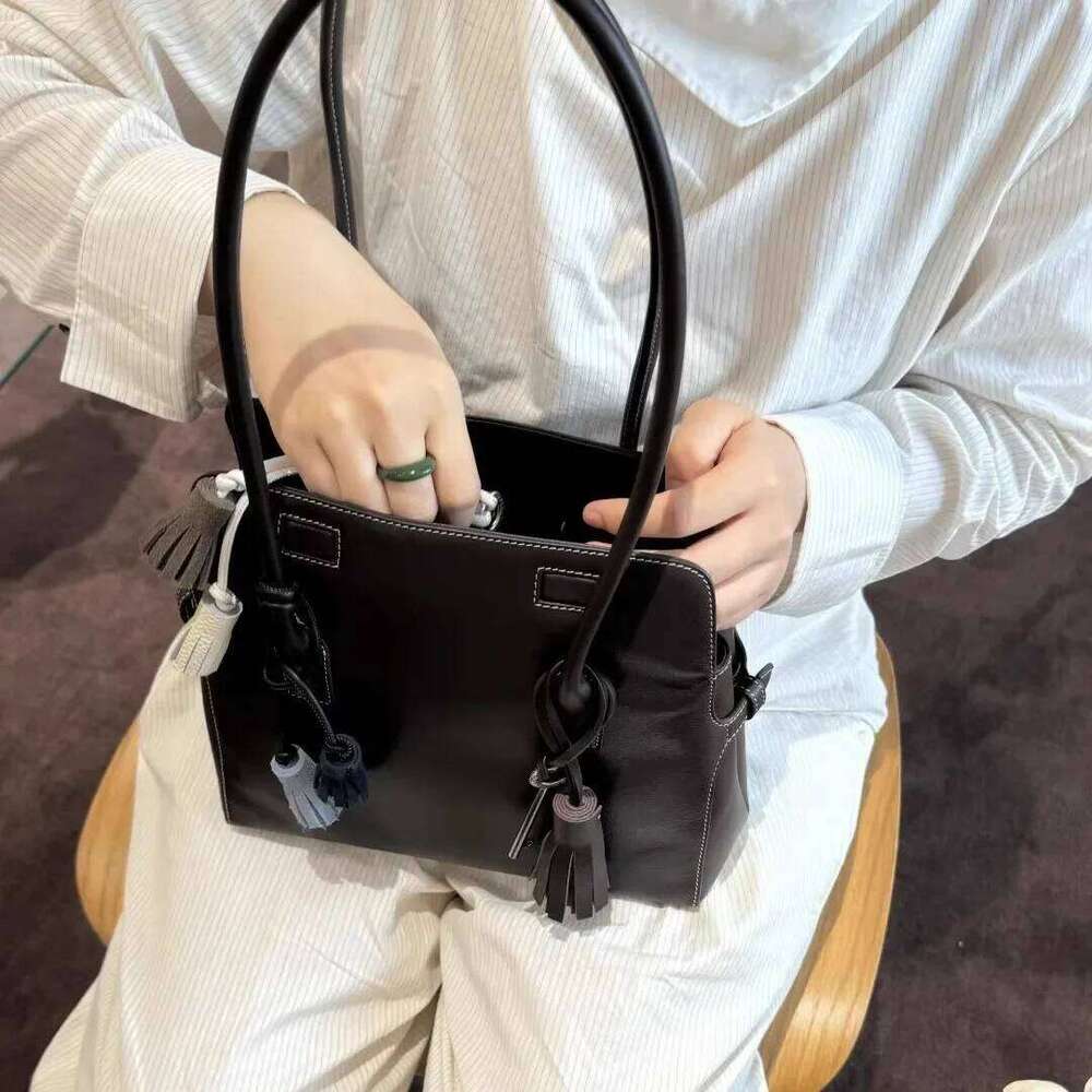 Motingsome 2025 Women Shoulder Handbag New Designer Satchel Bags Retro Lady Causal Tote Vintage Calfskin Underarm Purse 250514