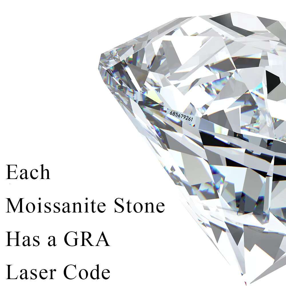 Dylam Dazzling Fine Classic Women S925 Silver Eternity Band 5A CZ Diamond 2ct D VVS1 Moissanite Main Stone Top Jewelry Rings