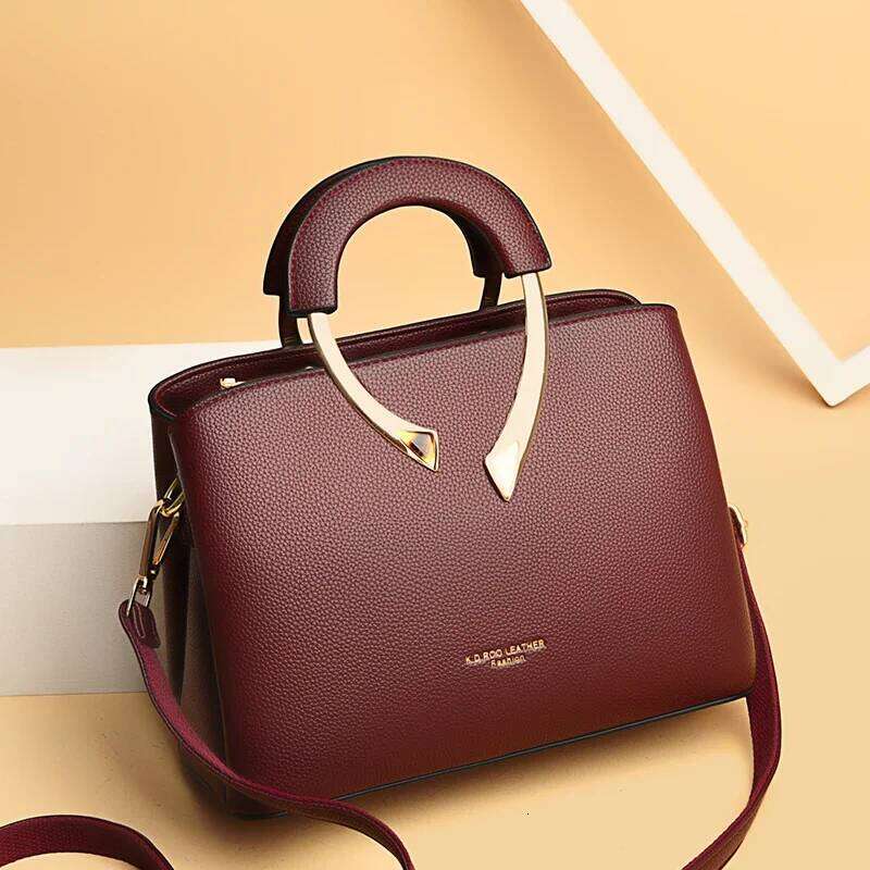 High Quality Leather Casual Crossbody Shoulder For 2022 New Purses And Handbags Women Bags Designer Totes Sac