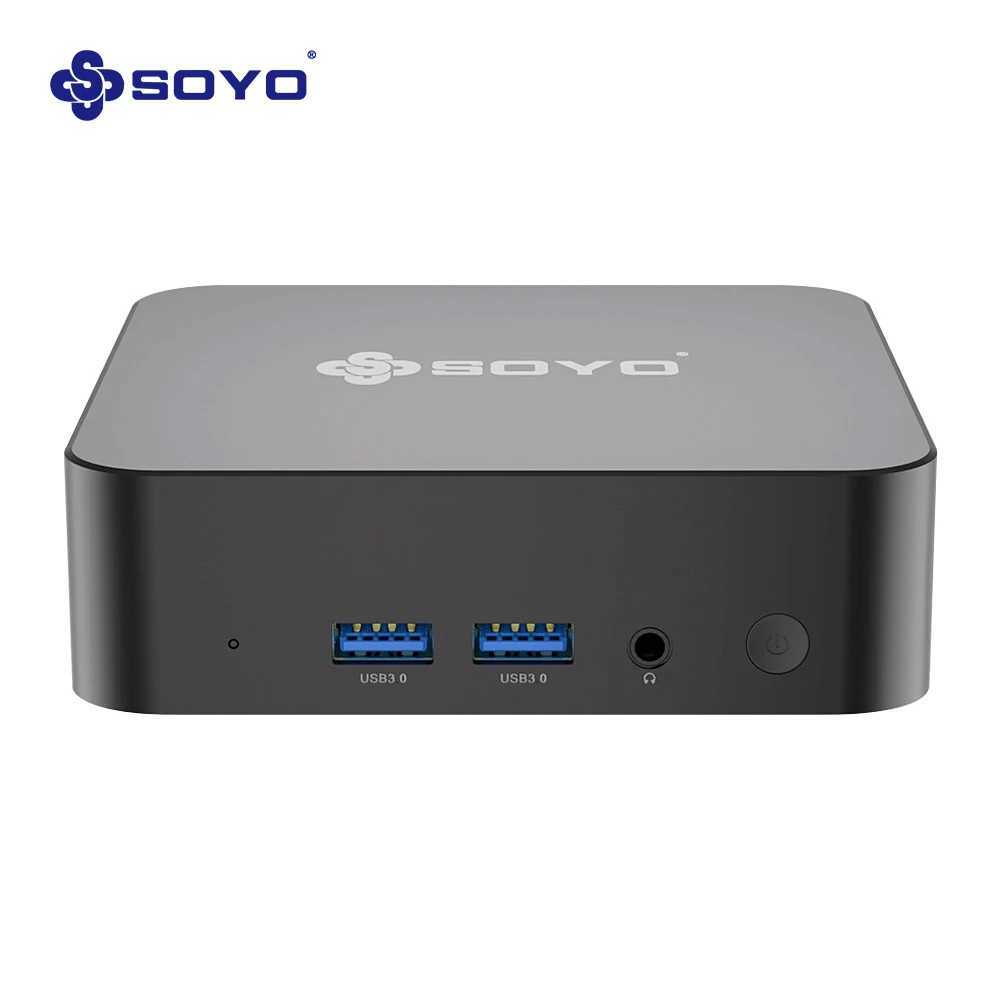 SOYO M4 Pro Mini PC Intel Alder Lake N150 CPU Windows 11 Pro Mini Gaming Computer 16GB DDR4 RAM 512GB SSD USB3.2 WiFi6 BT5.2 X250602
