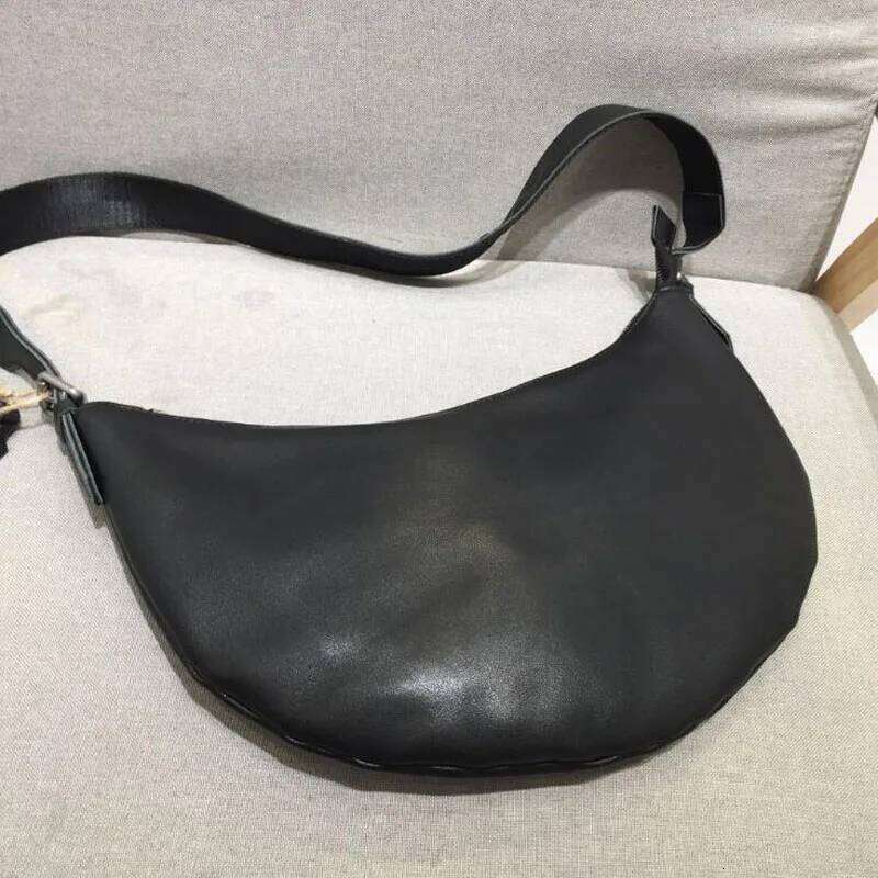 New Women Bag Genuine Leather Crossbody Shoulder Messenger Bags Ladies Handbag Half Moon Satchel Bolsa Feminina