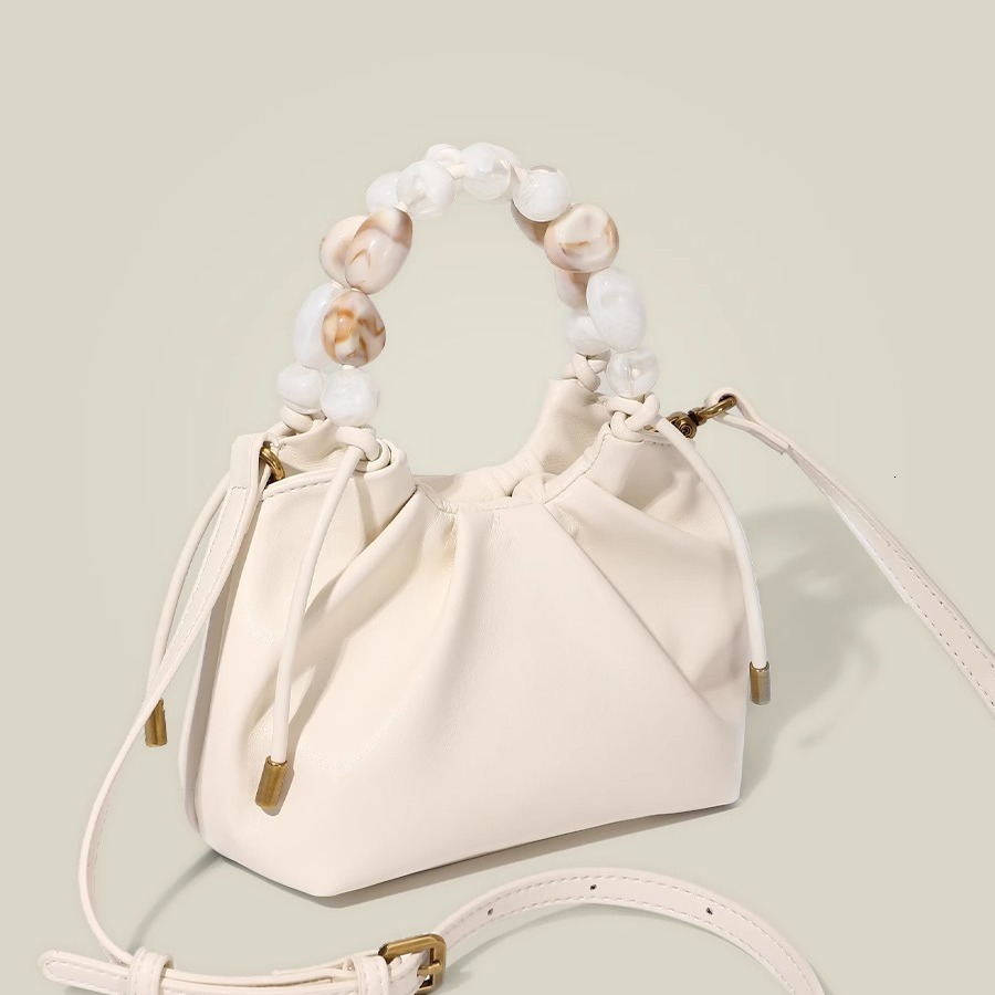 Women s pleated fashion cloud bag summer new handbag designer multifunctional women s single fashion shoulder fashionable crossbody bag