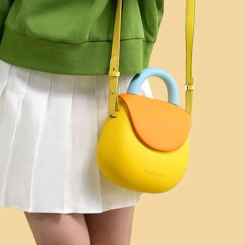 Women's Spacious Storage Waterproof Crossbody Shoulder Bag Lady Scratch-Resistant Lightweight 4 Trendy Colors EVA Sport Satchel