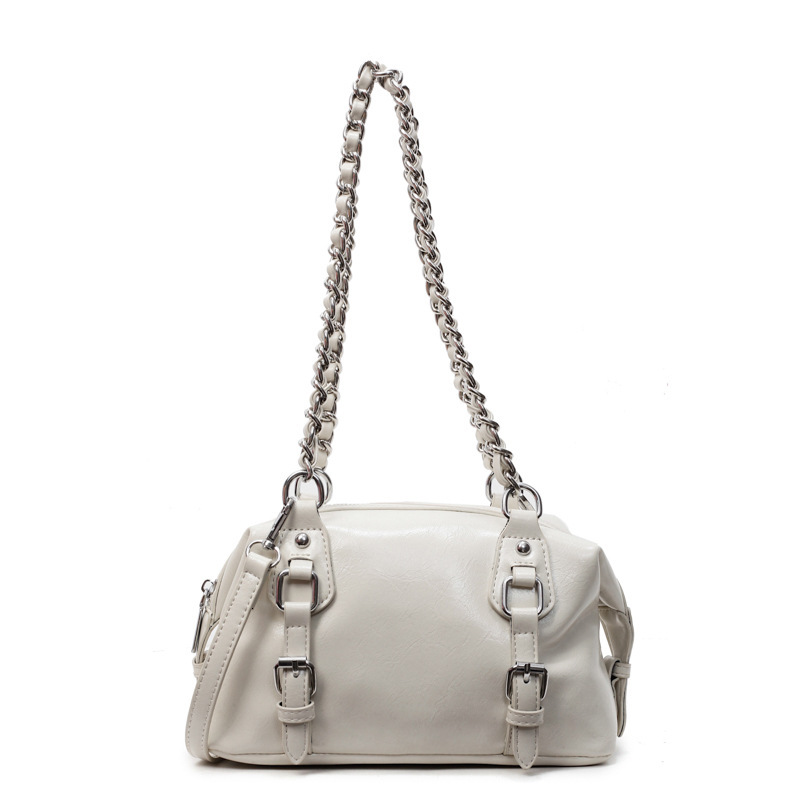 Free Shipping Designer Bag Korean Version Of High-end Chain Shoulder For Women 2025 New Summer Niche Fashion Versatile Crossbody Pillow Bag Trend