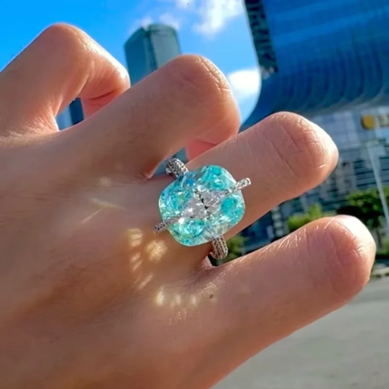 ZOCA 925 Original Ring Large Silver Rings rapunzel amber rings for women Quality Fine Jewelry Paraiba 250526