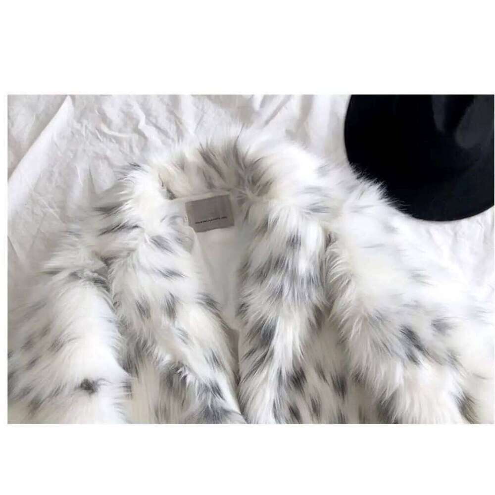 Faux Winter Long Soft Coat Women's Warm Fur Jacket Overcoat Topcoat