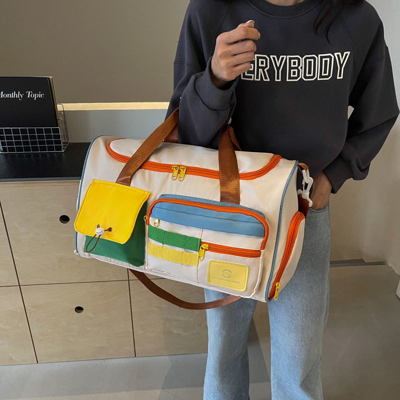 Fashion Crossbody Sports Gym Large Capacity Travel Handheld Storage Dry Wet Separation Business Trip Lage Bag