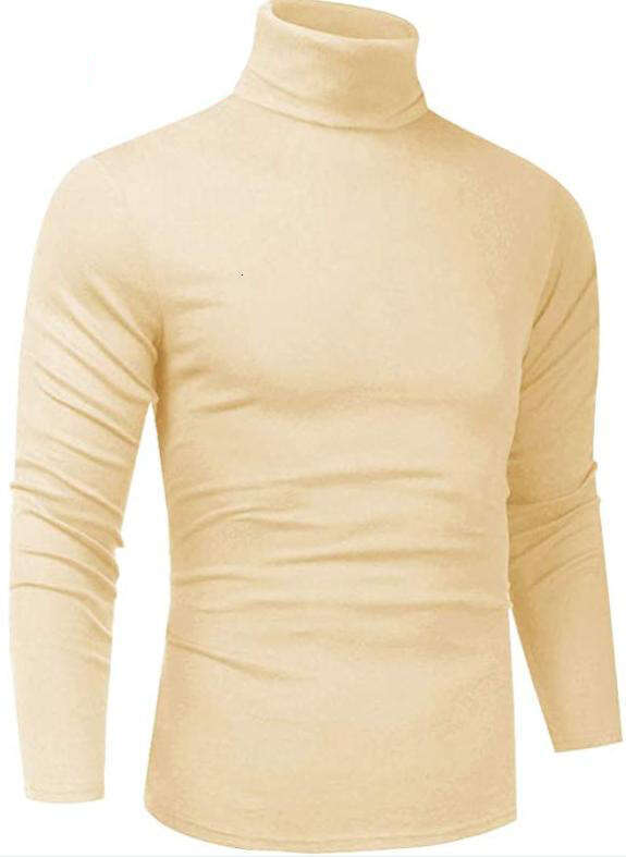 European Multi Youth Large Size High Collar Solid Color Hoodie Long Sleeve Spring and Autumn Winter Knitted Shirt 2025 Versatile New Trendy Clothing I