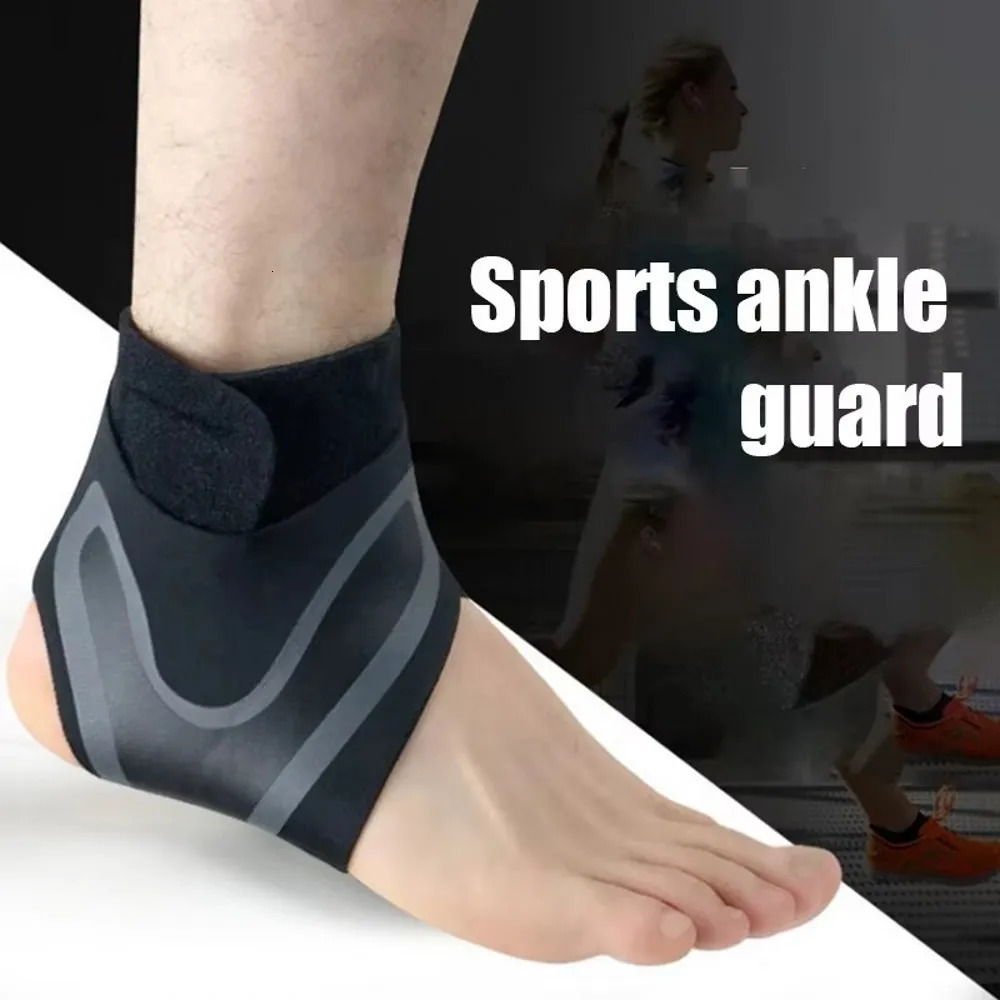 1PC Sport Ankle Adjustable Compression Sleeve Elastic Brace Guard Foot AntiSprain Support Heel Protective Strap 250530