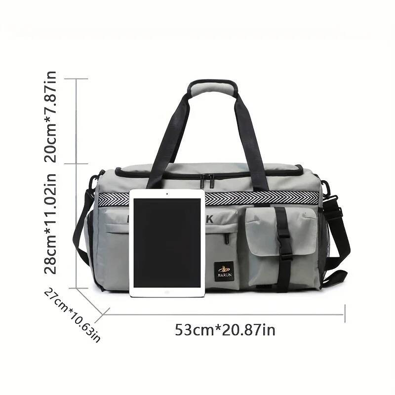 Fashion Travel Duffel Short Trip Backpack for Airlines Carry On Lightweight Multifunctional Large Capacity Sports Bag