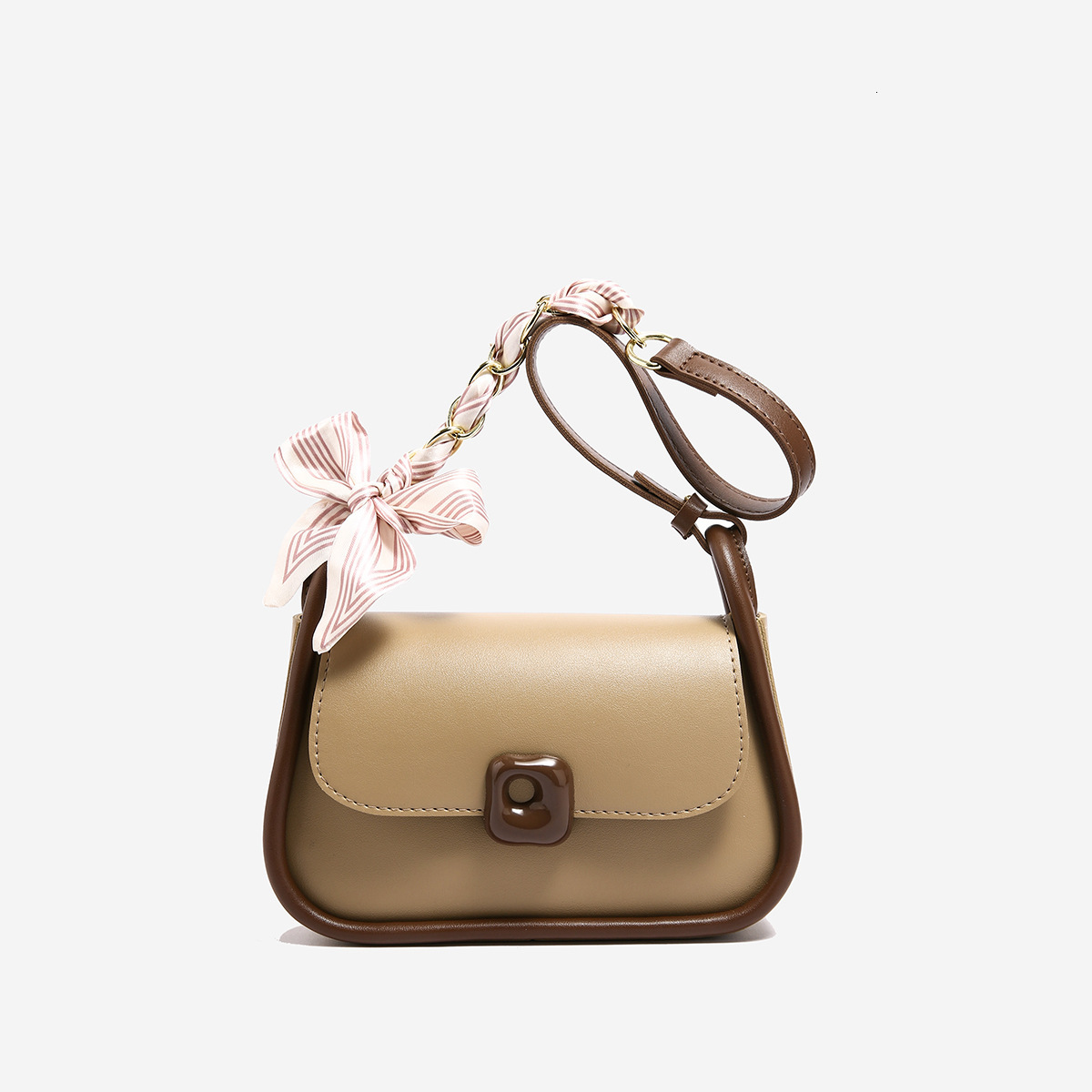 designer Cross-border Hot-Selling Small Bag for Women 2025 New Fashionable Stylish Versatile Crossbody Bag Single Shoulder Small Square Bag One-Piece 