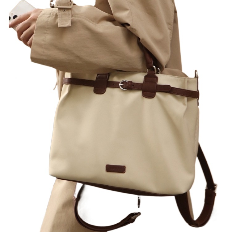 designer Backpack for Women 2025 New Niche Design Large Capacity Multifunctional Briefcase Commuter Handbag Crossbody Bag