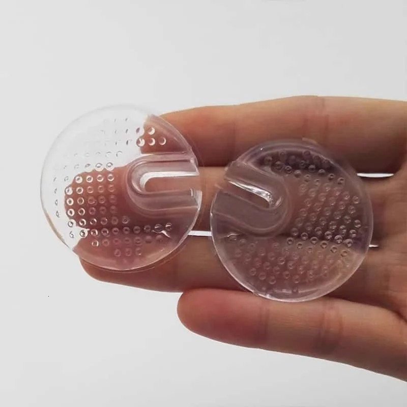 10 pairs Soft flip Flop Gel Cushions Pad Toe Protectors for Thong Sandal lnserts Guards insoles Shoes Grip Pads Metatarsal 250528