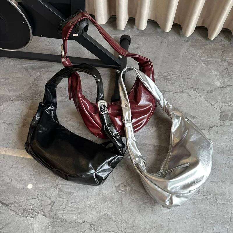 Designer Bag Designer Bag Designer Bag Soft PU Leather Shoulder Half Moon Cloud Tote For Large Capacity Crossbody Bags Wide Strap Hobo Women Bag