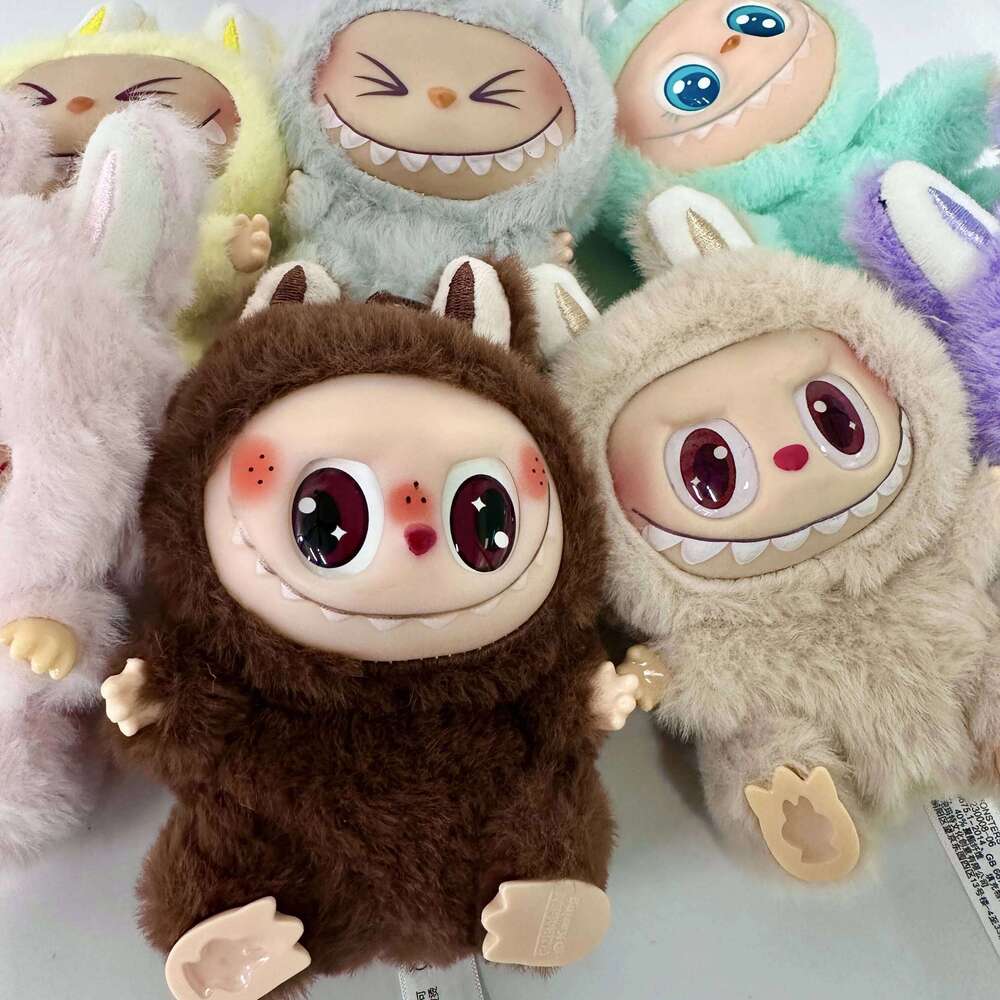 Hot Anime Figure Kawaii Monsters Labubu Have A Seat Series Vinyl Face Doll Model Blind Box Keychain Toy High-Quality Replica designer bag