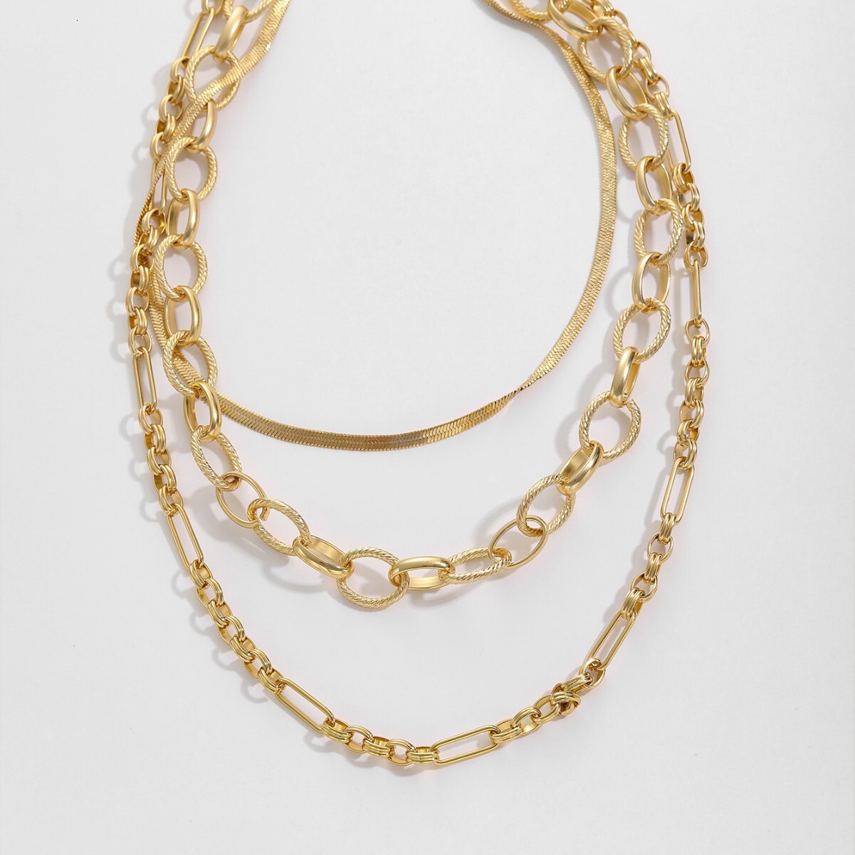 New Necklace for Women Layered Personality Trendy Cool Collarbone Chain Choker