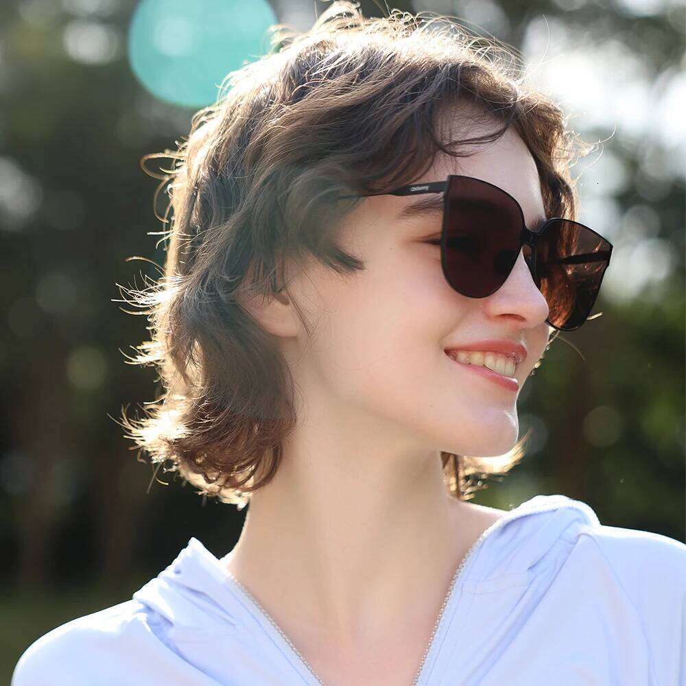 OhSunny Classic Folding Metal Sunglasses 2024 New Fashion Stainless Steel Frame Nylon Lenses Outdoor UV400 Beach Eyewear Unisex designer bag