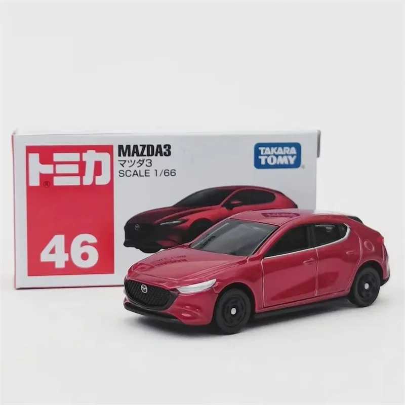 7CM Mazda 3 Silation Mazda3 Alloy Mini Car Model Diecast Toy Collectible Metal Vehicle Ornament Free shipping