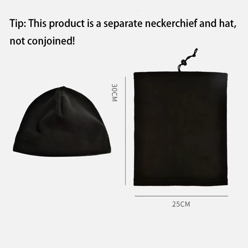 Winter Polar Coral Hat Fleece Balaclava Men Face Warmer Beanies Thermal Head Cover Tactical Military Sports Scarf Caps 250530