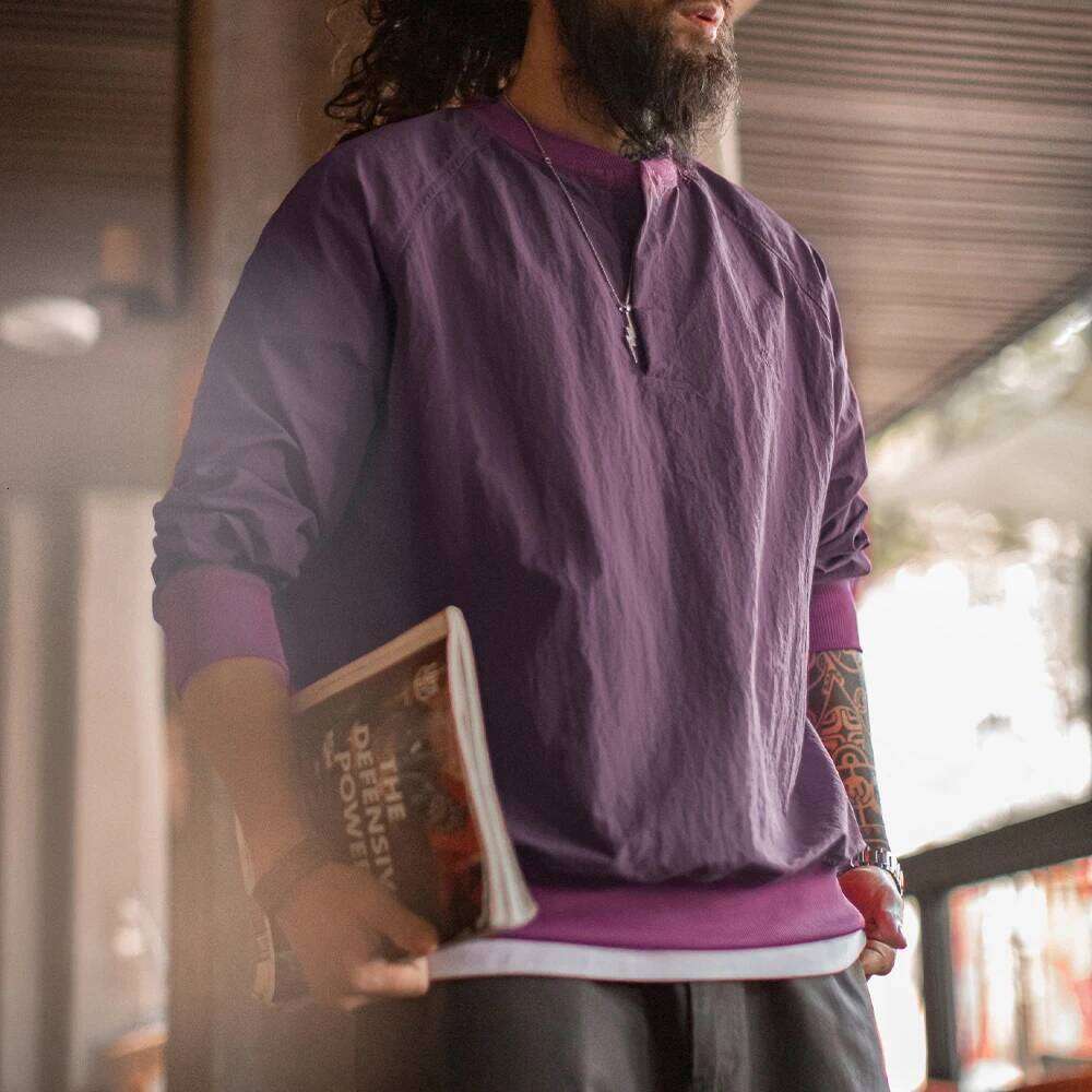 Coats Designer Women Maden Vintage Baseball Collar Sweatshirt New Year's Red Top Loose Round Neck Pullover For Men's Spring Fall Long-Sleeve