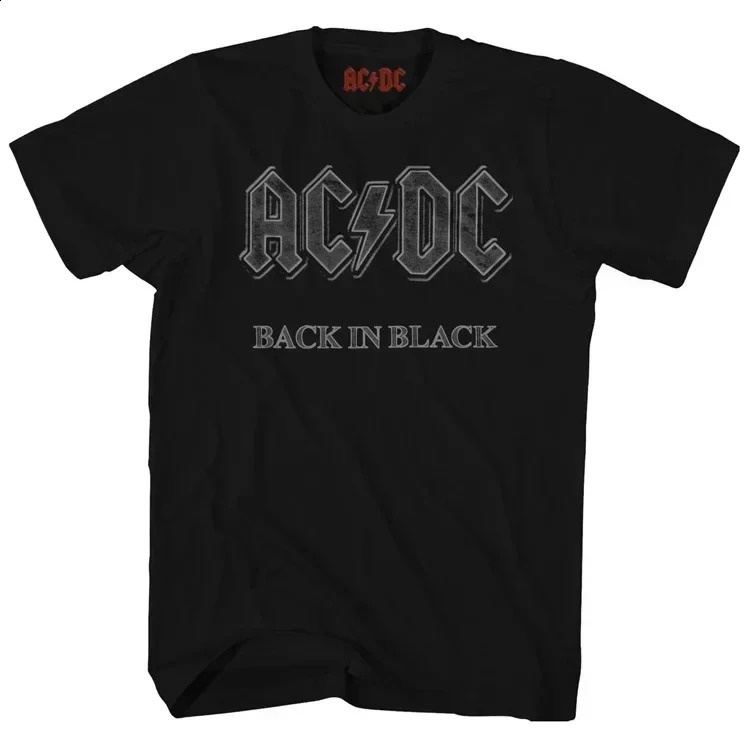 2025 Classic AC Print T-shirt DC Men Women Cotton Hip Hop Oversized Tshirt Short Sleeve T Shirt Streetwear Top Tee For Fans Gift 250530
