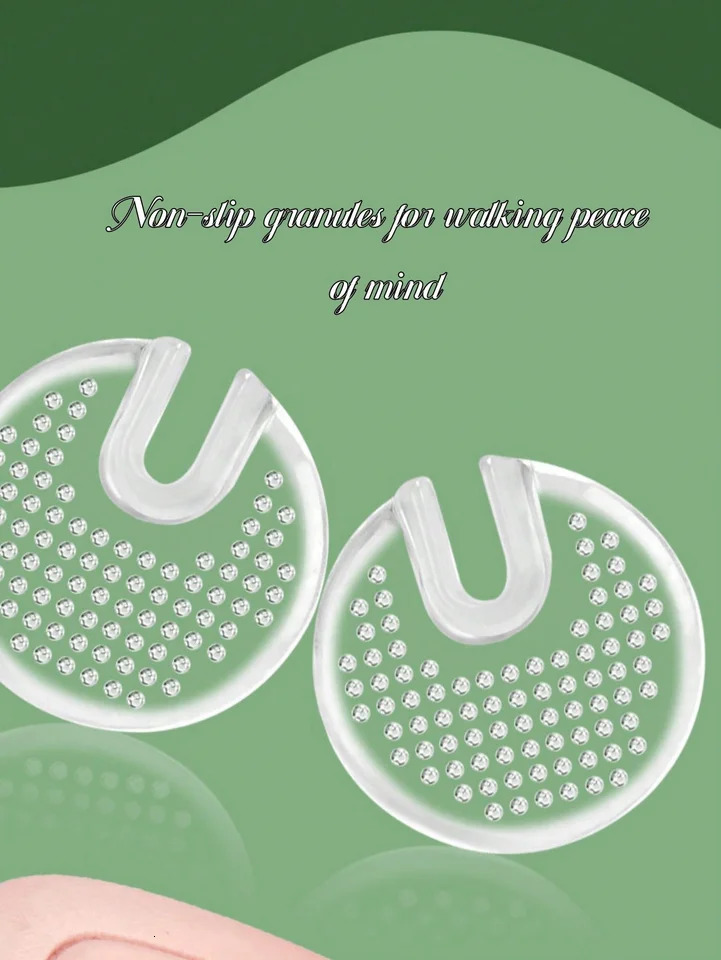 10 pairs Soft flip Flop Gel Cushions Pad Toe Protectors for Thong Sandal lnserts Guards insoles Shoes Grip Pads Metatarsal 250528